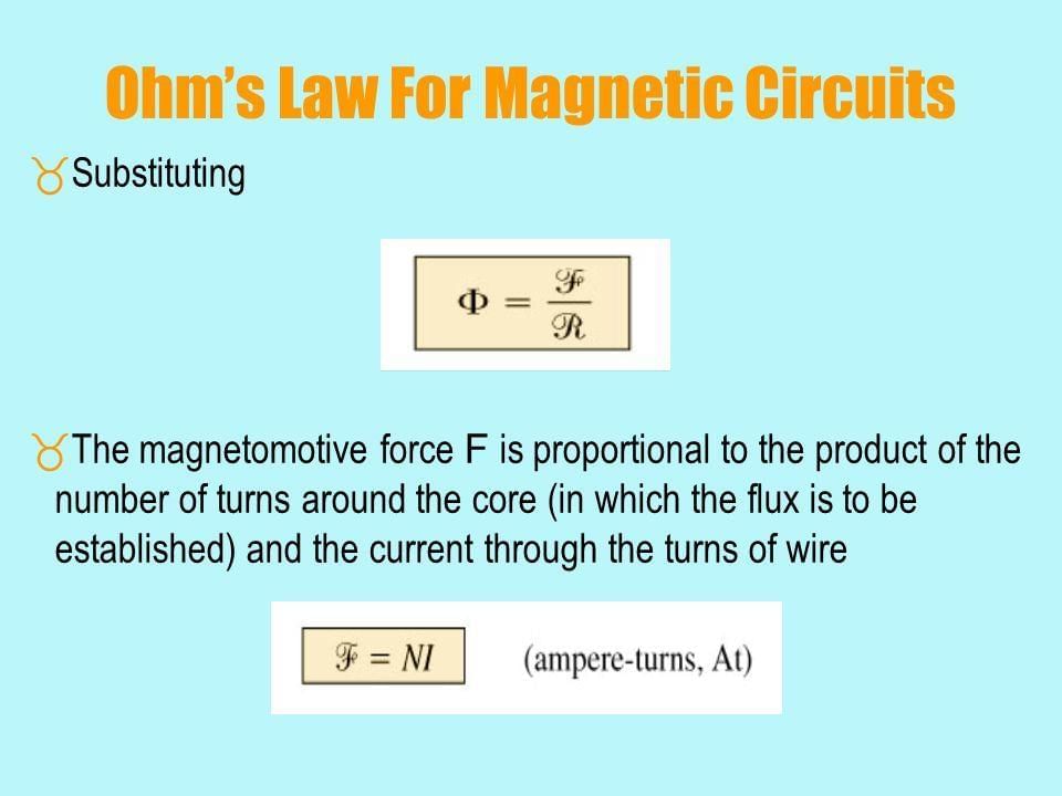 Chapter 12– Magnetic Circuits - ppt video online download