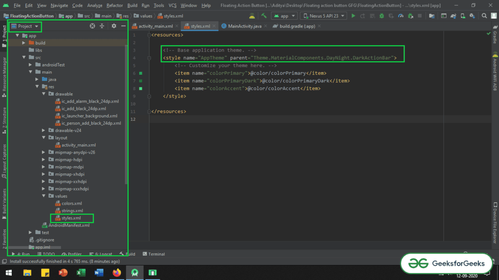 Snackbar Material Design Components in Android - Software Development