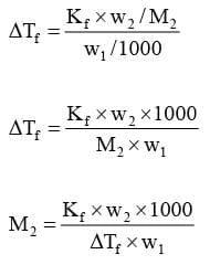 Colligative Properties