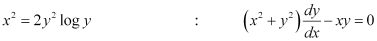 NCERT Solutions Class 12 Maths Chapter 9 - Differential Equations