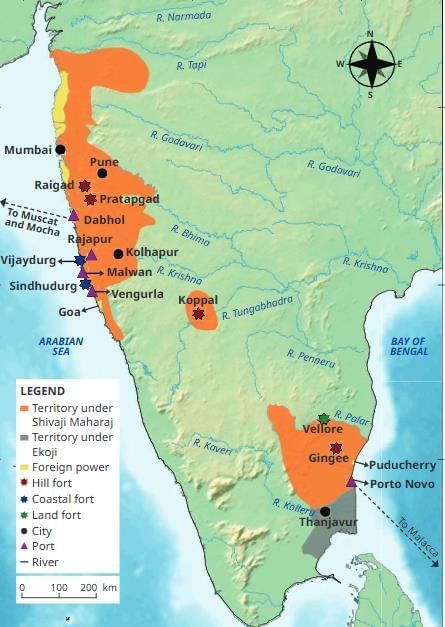 The Rise of the Marathas Chapter Notes | Chapter Notes For Class 8