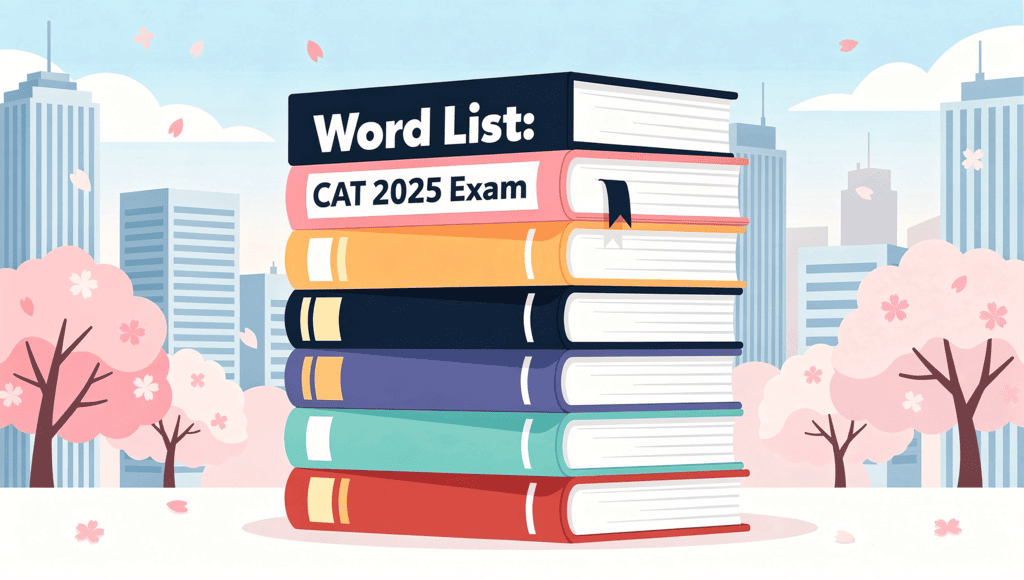 Word List: CAT 2025 Exam