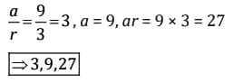 MCQs`: Sequence and Series - Arithmetic and Geometric Progressions