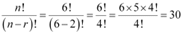 NCERT Solutions Class 11 Maths Chapter 6 - Permutations And Combinations