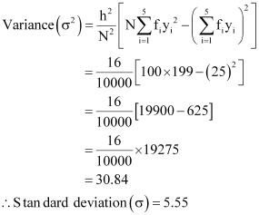 NCERT Solutions Class 11 Maths Chapter 13 - Statistics
