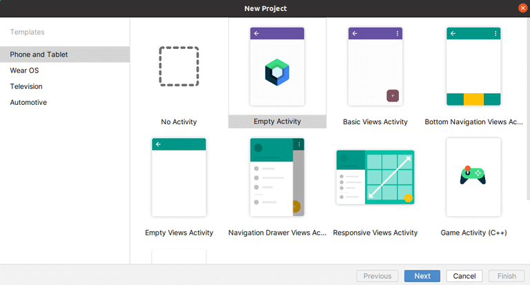 How to Create/Start a New Project in Android Studio? - Software Development