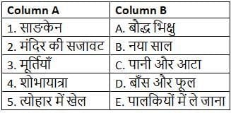Worksheet: साङकेन | Worksheets with Solutions for Class 5