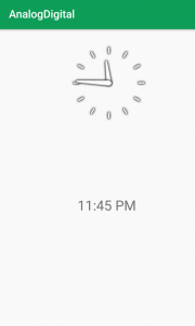 How to display an Analog clock and a Digital clock - Software Development