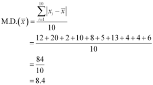 NCERT Solutions Class 11 Maths Chapter 13 - Statistics