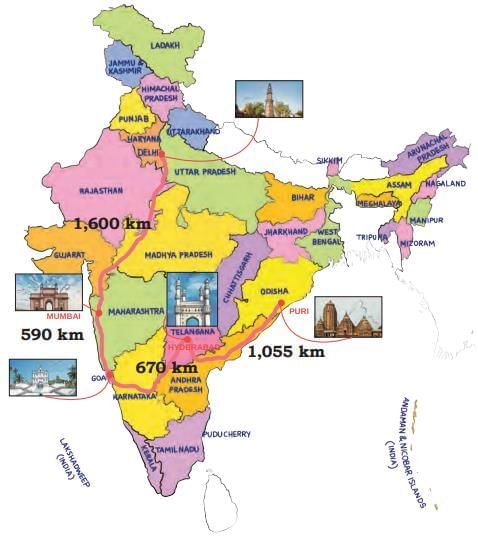 We are the travellers - II NCERT Solutions | Mathematics (Maths Mela) Class 5 - New NCERT