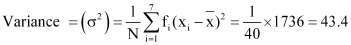 NCERT Solutions Class 11 Maths Chapter 13 - Statistics