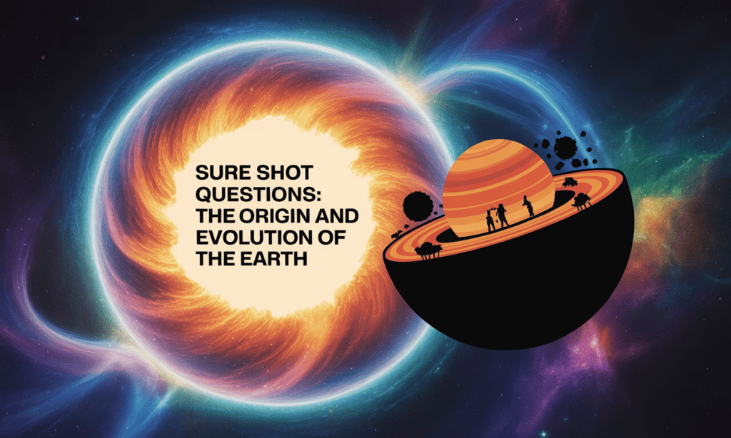 Sure Shot Questions: The Origin and Evolution of the Earth | Geography Class 11 - Humanities/Arts