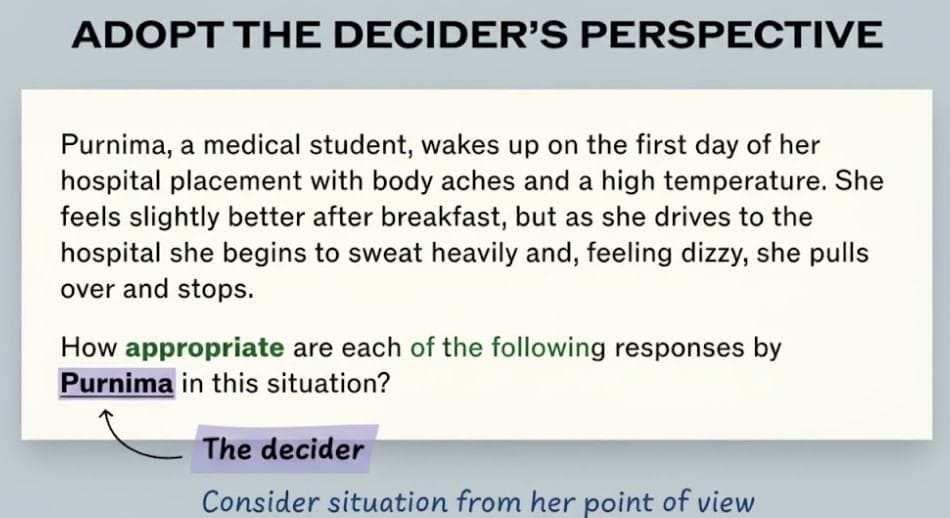 Key test-taking principles