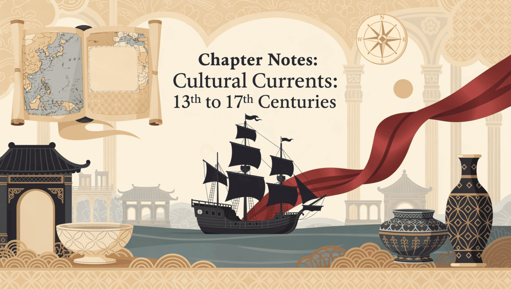 Cultural Currents 13th to 17th Centuries Chapter Notes - Social Science