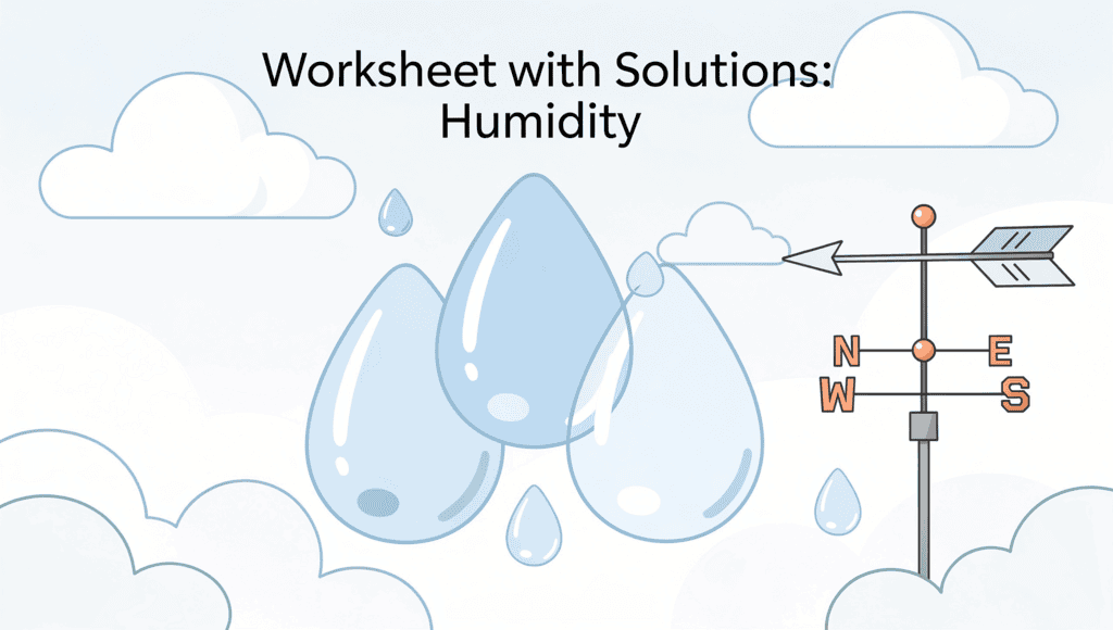 Worksheet with Solutions: Humidity