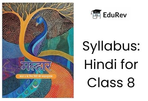 Syllabus: Hindi for Class 8 | Hindi मल्हार Class 8 - New NCERT