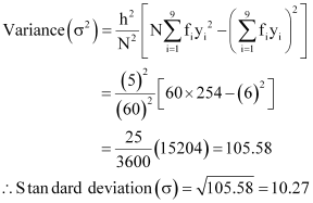 NCERT Solutions Class 11 Maths Chapter 13 - Statistics