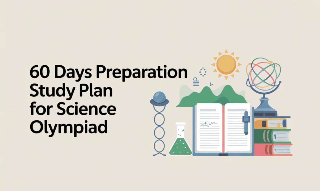 60 days preparation study plan for Science Olympiad