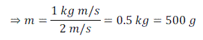 Numerical Problems Based on Momentum - Motion, Class 9, Science