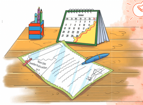 Worksheet Solutions: The Case of the Fifth Word | Worksheets with Solutions for Class 8