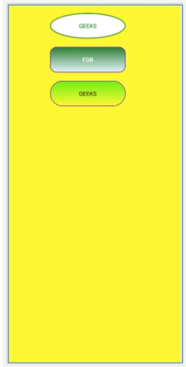How to create customised Buttons in Android with different shapes and colours - Software Development