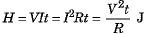 Heating Effect of Electric Current