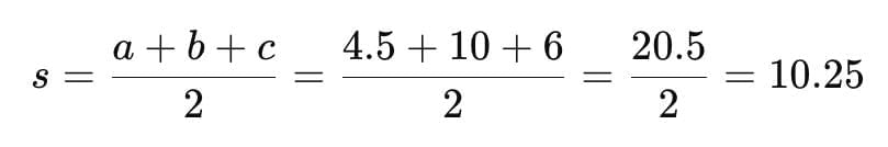 Class 9 Maths Chapter 10 Question Answers - Heron’s Formula