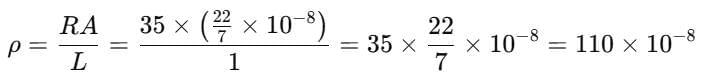 Class 10 Science Chapter 11 Previous Year Questions - Electricity