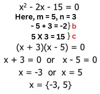 Quadratic Equations Chapter Notes | Mathematics Class 10 (Maharashtra SSC Board)