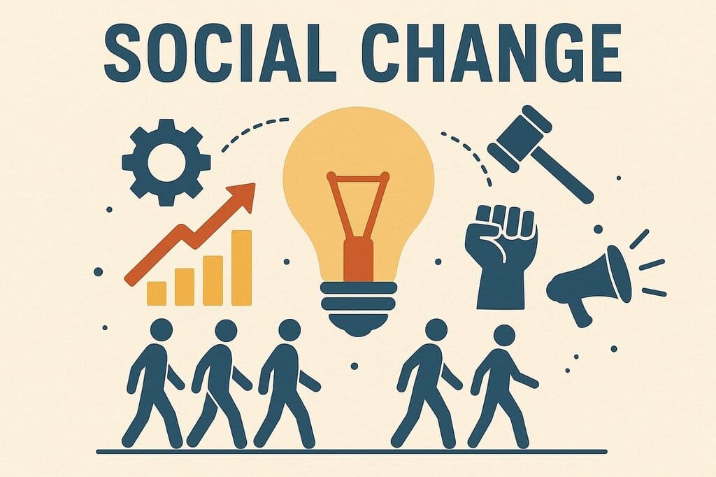 Different kinds of Social Changes