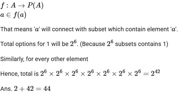 JEE Main Previous Year Questions (2016- 2025): Functions | Mathematics (Maths) Class 12
