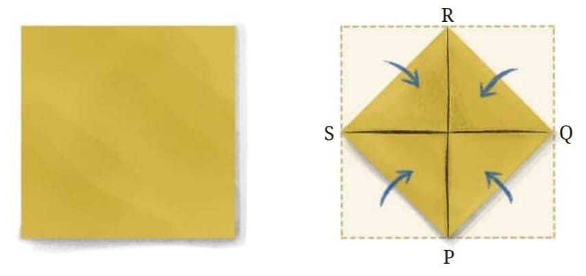 Activity: Halving a Square Using Paper