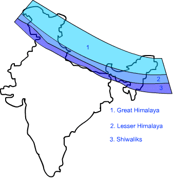 The Physical Divisions of India Chapter Notes | Social Studies Class 4 ICSE