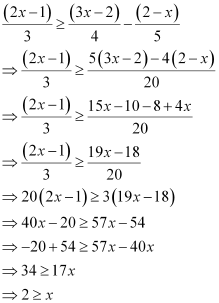 NCERT Solutions Class 11 Maths Chapter 5 - Linear Inequalities