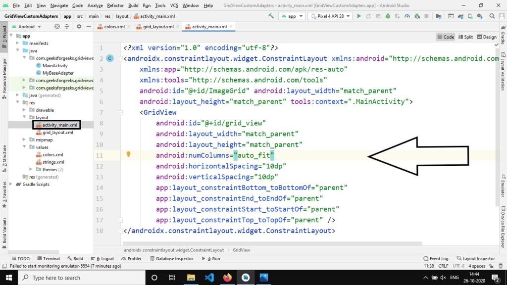 GridView Using Custom ArrayAdapter in Android with Example - Software Development
