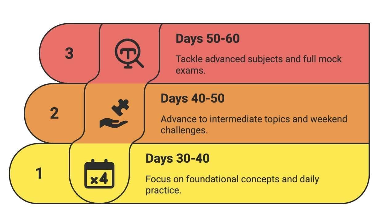 3-Month CAT Preparation Timetable | CAT Preparation Course for Working Professionals