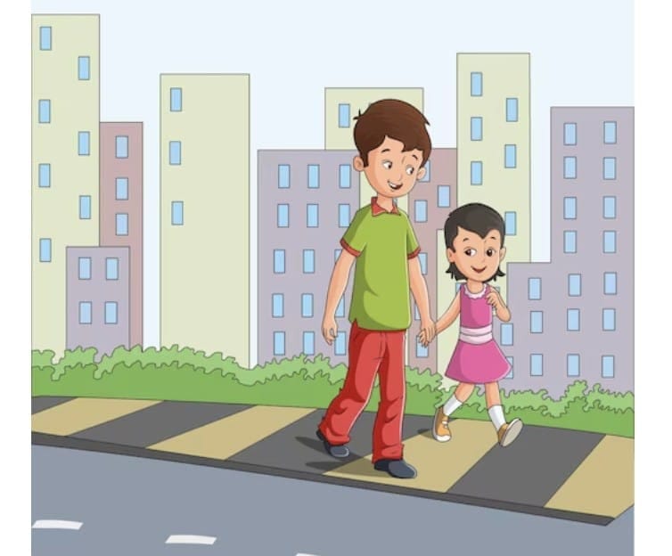 Rule 3: Walk on the Footpaths 