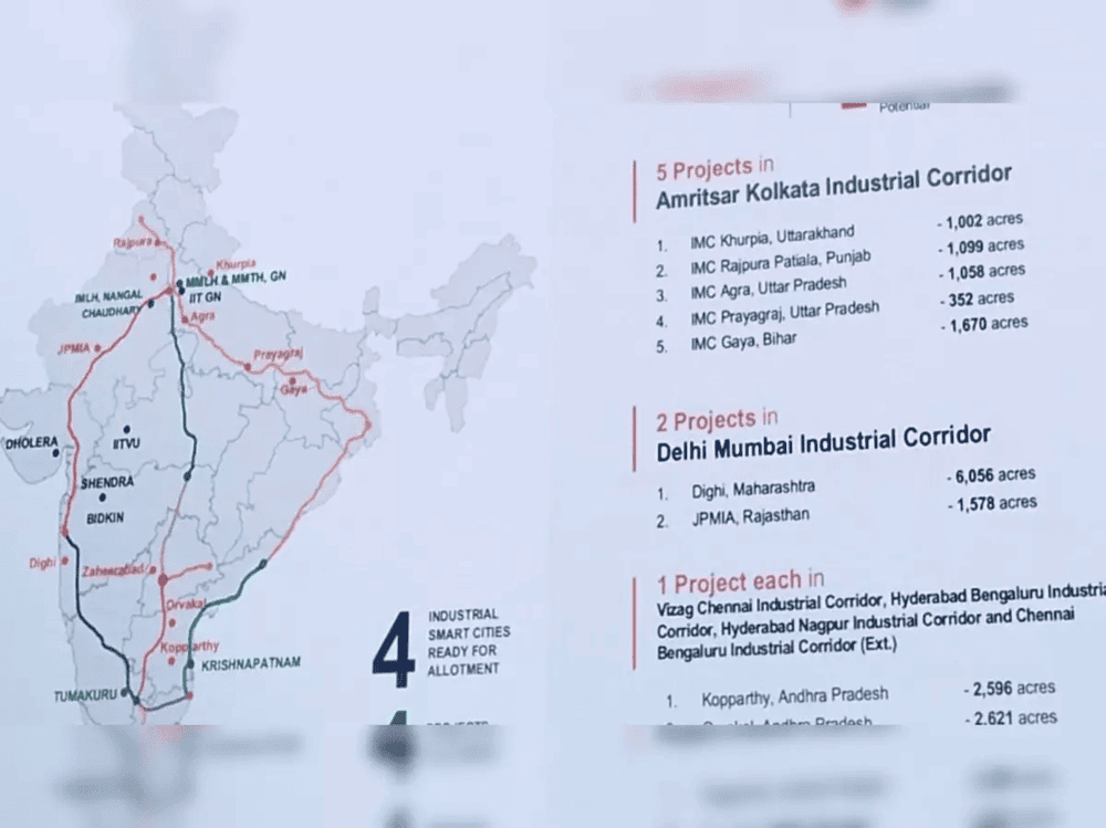 Government Approved 12 New Industrial Smart Cities