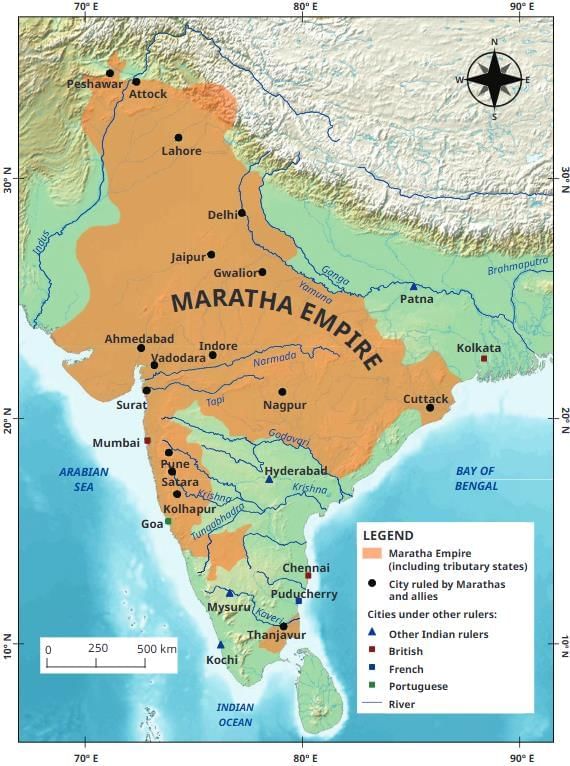 The Rise of the Marathas Chapter Notes | Chapter Notes For Class 8