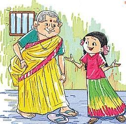 Worksheet Solutions: नीमा की दादी | Worksheets with solutions for Class 2