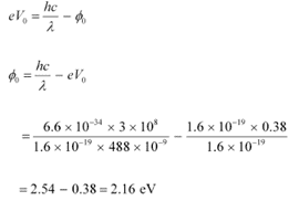 NCERT Solutions Class 12 Physics Chapter 11 - Dual Nature of Radiation & Matter