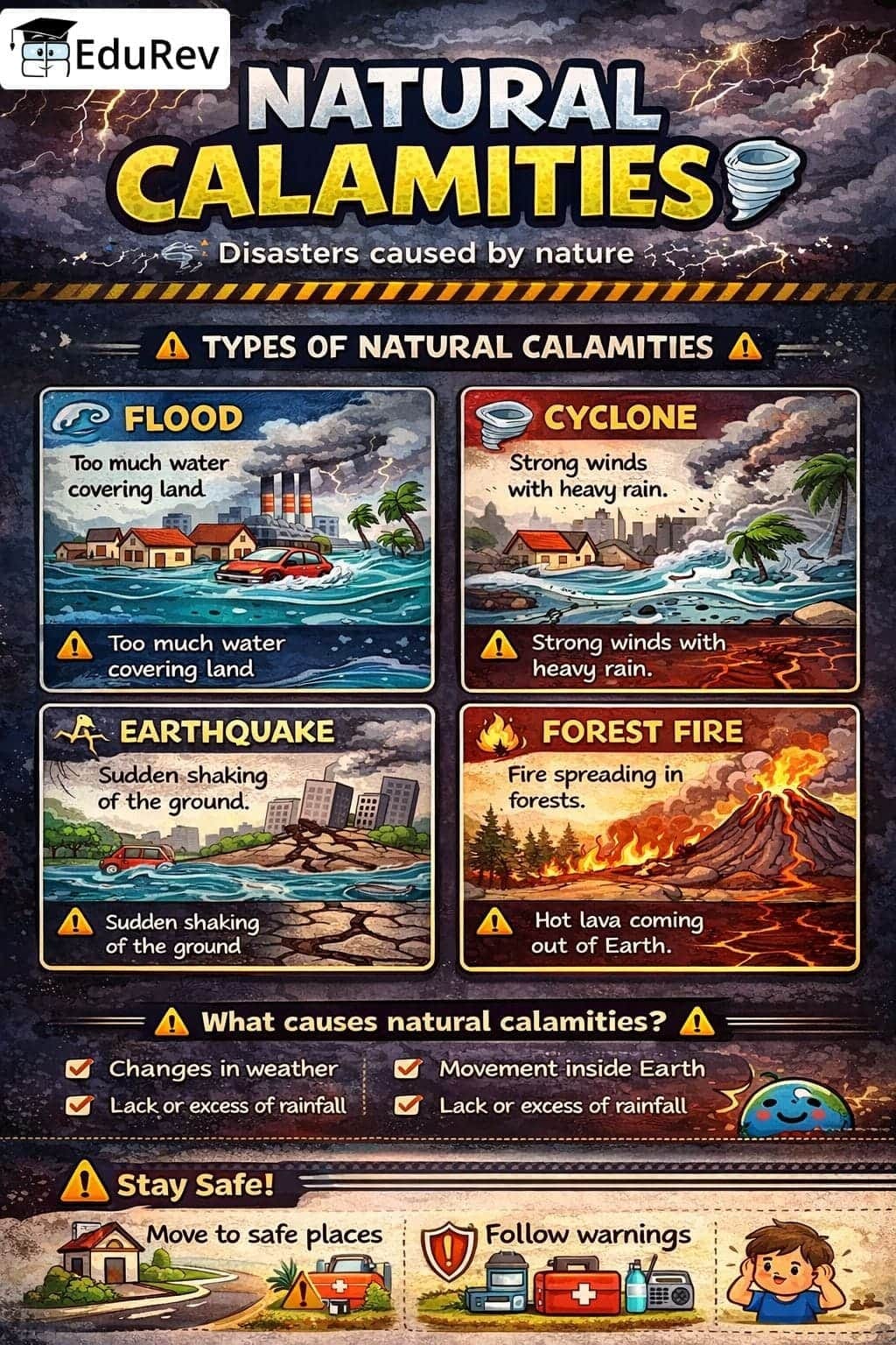 Infographics: Natural Calamities