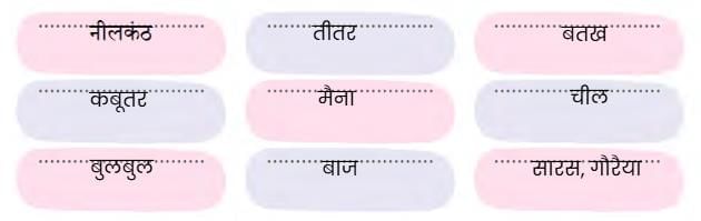 NCERT Solutions for Class 4 Hindi Chapter 1 - चिड़िया का गीत
