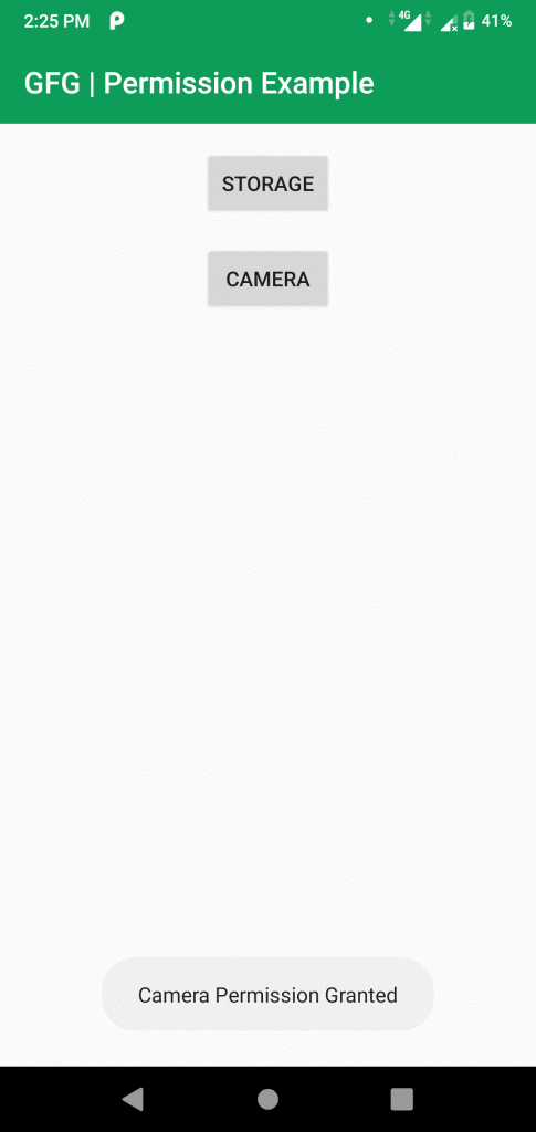 How to Request Permissions in Android Application? - Software Development