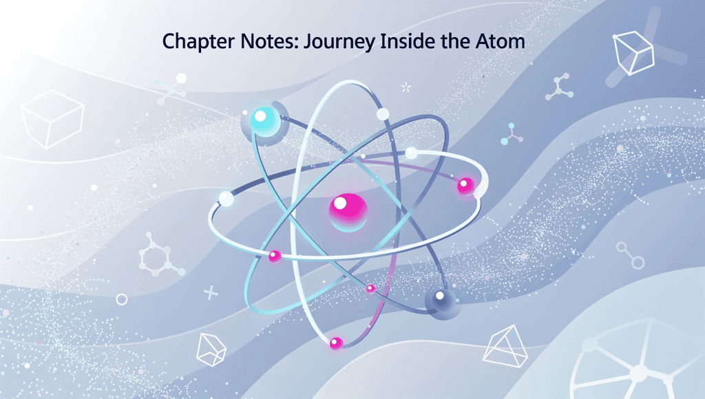 Chapter Notes: Journey Inside the Atom
