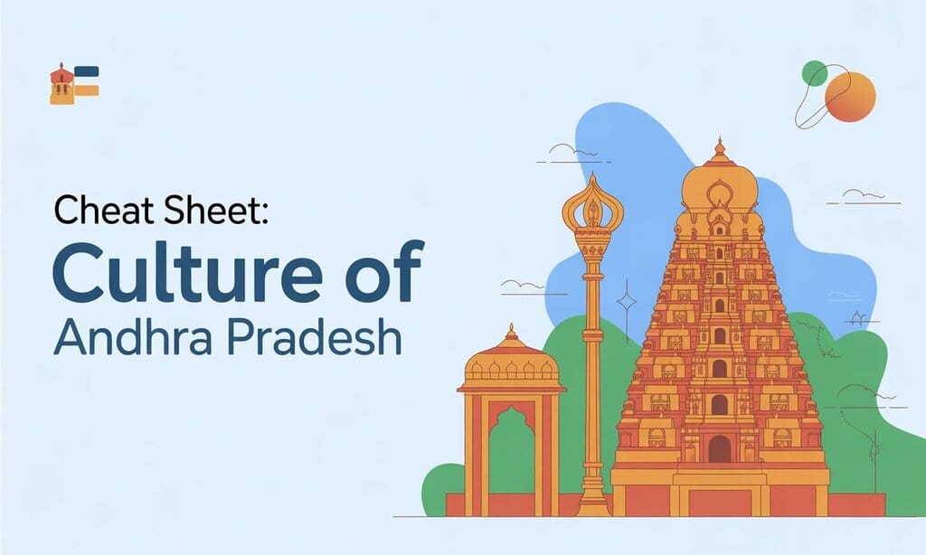 Cheat Sheet: Culture of Andhra Pradesh