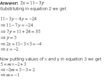 Pair of Linear Equations In Two Variables Notes - Class 9