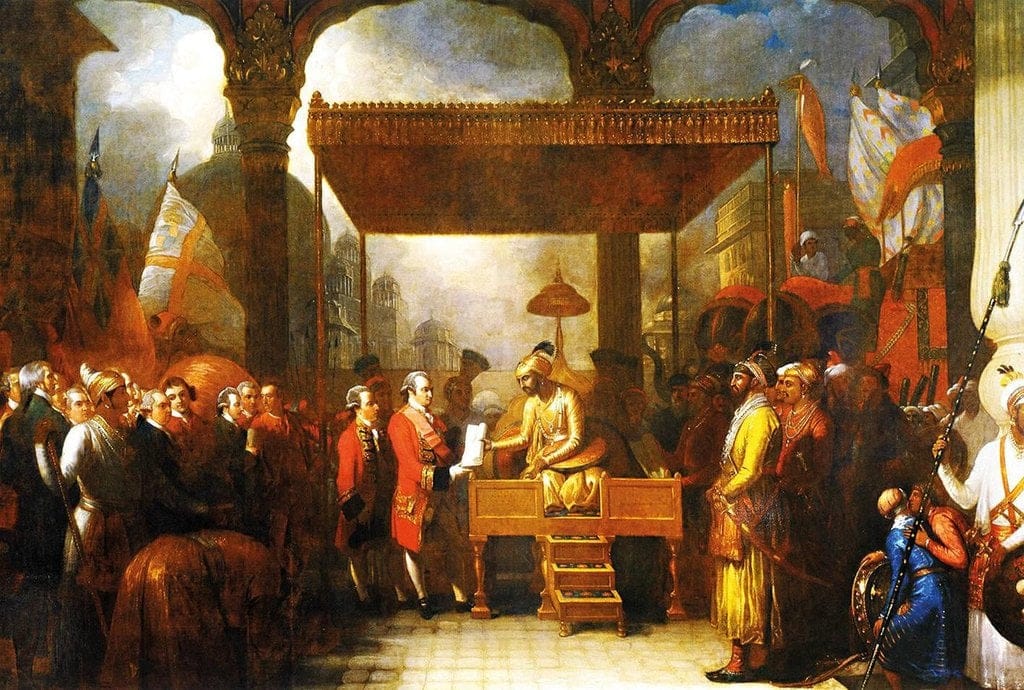 नोट्स: कंपनी शक्ति की स्थापना