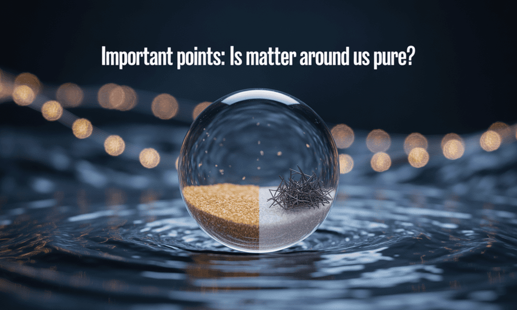 Important Points: Is matter around us Pure? | Science Class 9