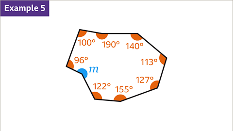 Polygons - sum of interior angles - Year 7